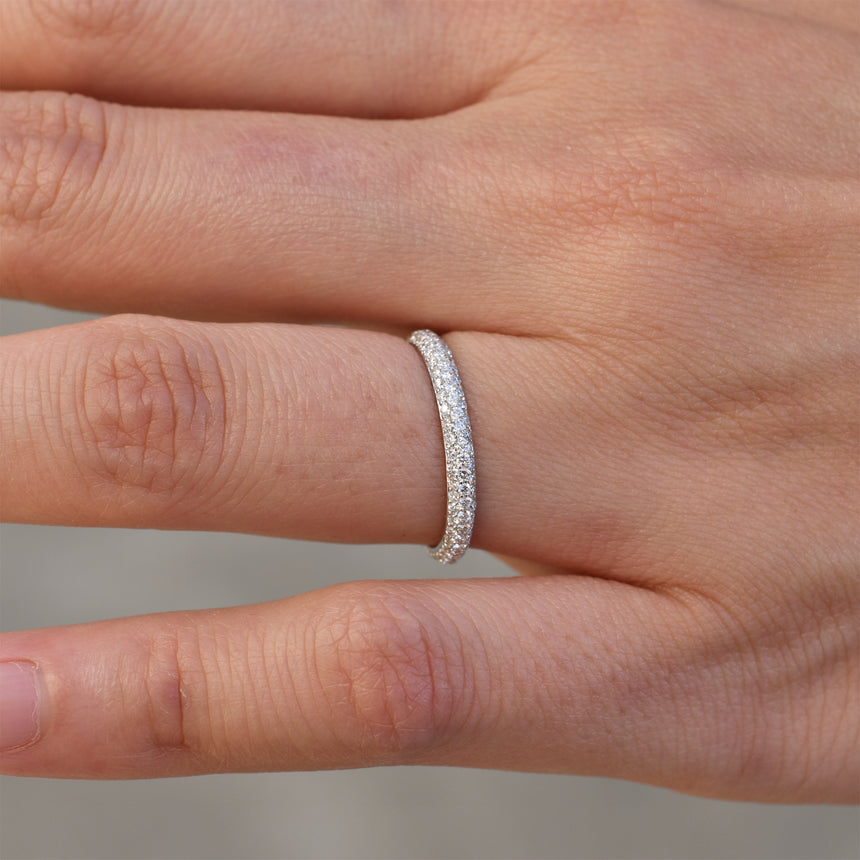 LUMIÈRE Micro Pavé Ring