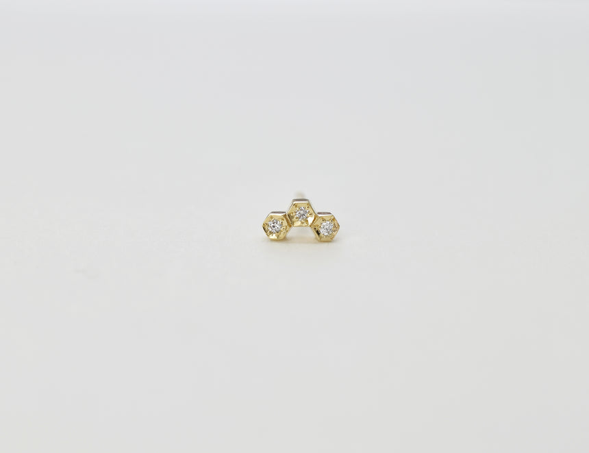 Hexipavé Earring