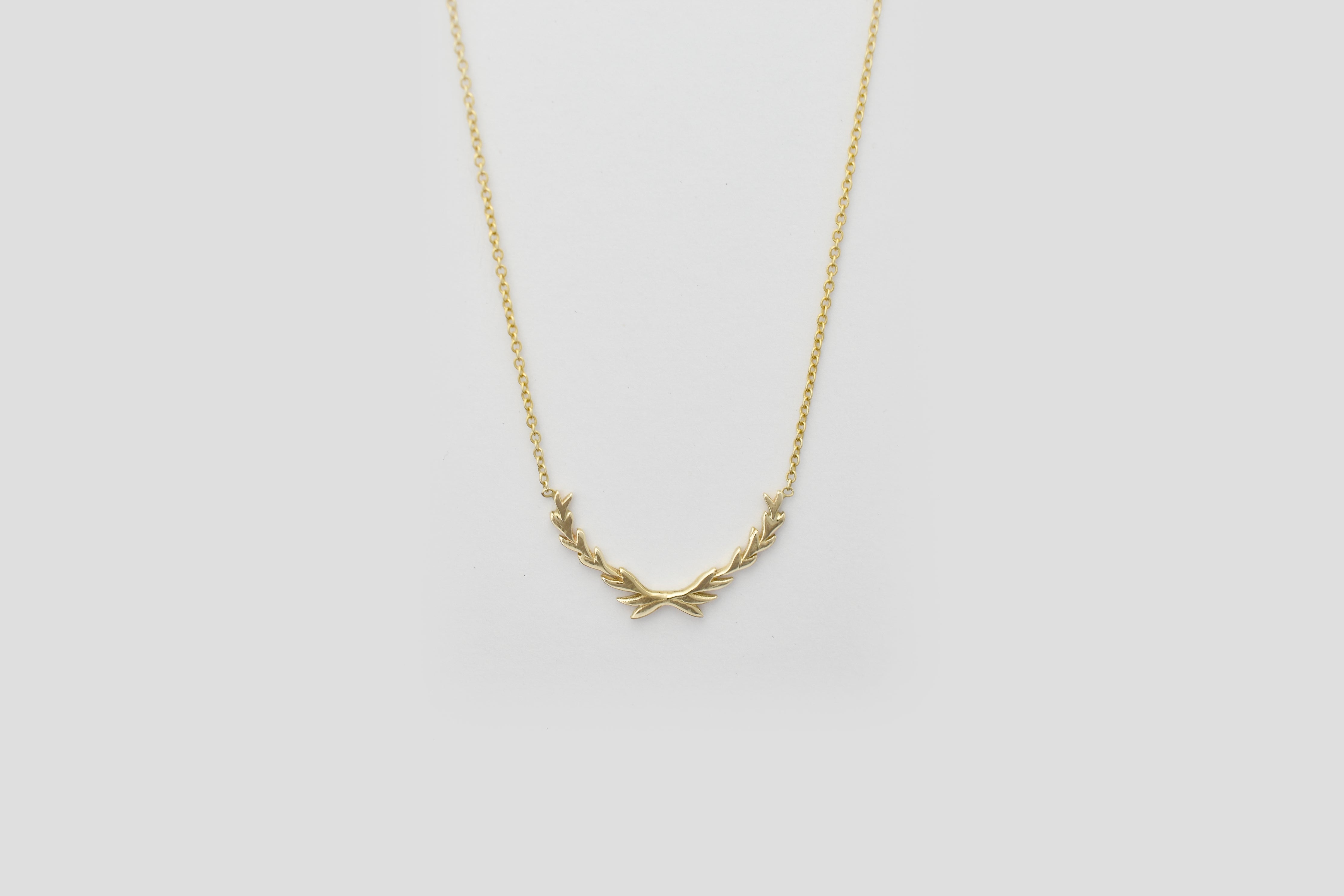 Mini Laurel Necklace – Oleander & Co.