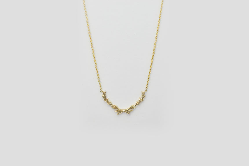 Mini Laurel Necklace